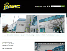 Tablet Screenshot of careerhighschool.org